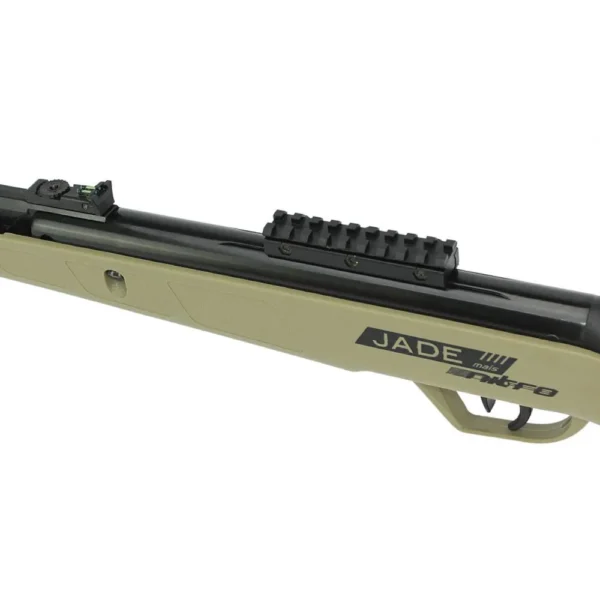 Carabina De Pressão Cbc Jade Mais Nitro Tan Cal 5,5mm - Imagem 5