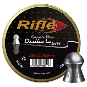 Chumbinho Rifle Super Box Diabolô Str 6mm - 200 Unidades