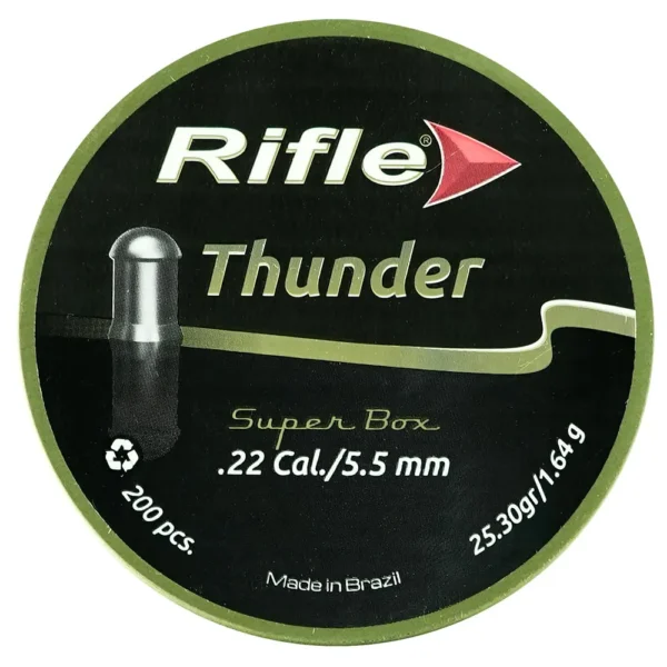 Chumbinho Rifle Thunder 5.5mm 200un Super Box