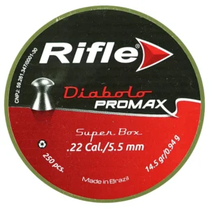Chumbinho Rifle Diabolo Promax 5.5mm 250un Super Box