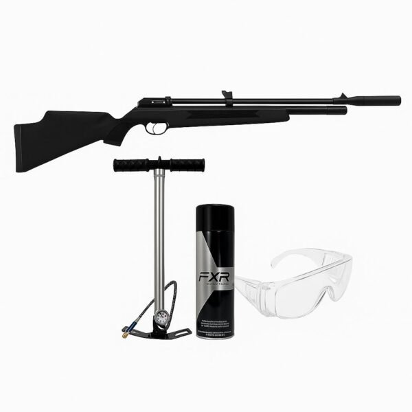 Carabina PR900 S polímero + bomba PCP + 1 desengripante + 2 óculos de proteção