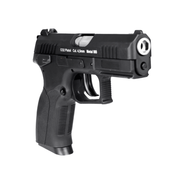 Combo ROSSI W129 CO2 BLOWBACK 4,5MM + 300 esferas 4.5mm + Pacote de Alvo + Maleta Rossi - Imagem 2