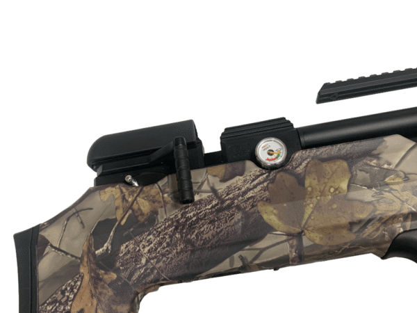 Carabina de Pressão PCP Behemoth PS-R3-SF 6.35mm Camuflada - Nova Vista - Imagem 10
